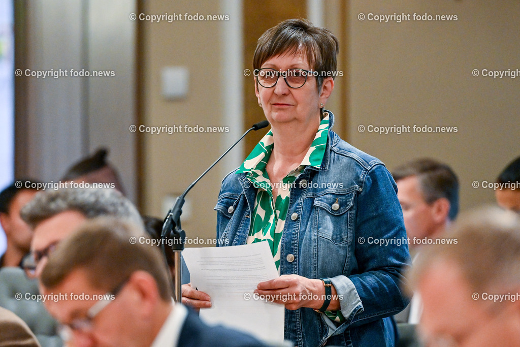 Landhaus Linz_ Promenade_ Landtagssitzung_ 13.06.2024-42 | 13.04.2024, Landhaus Linz AUT, Promenade, Landtagssitzung, im Bild Ulrike Schwarz (Die Gruenen, LAbg.)