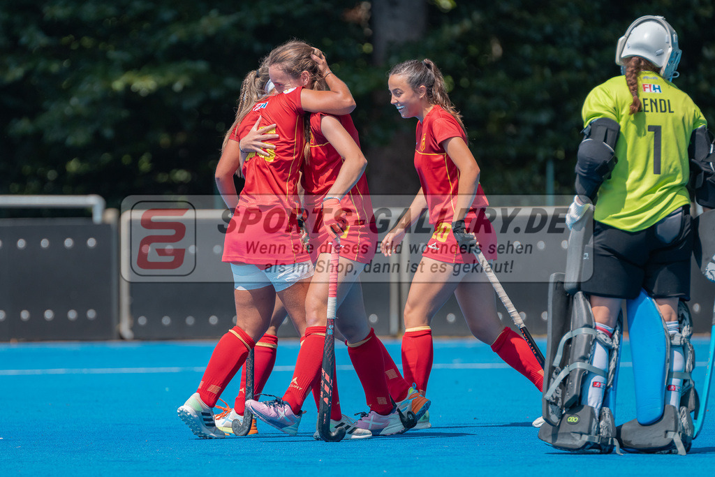HK_20230710_2-42 | Euro Hockey WU18 Spain - Austria Championship Girls & Boys am 10.7.2023 CHTC , Krefeld ,