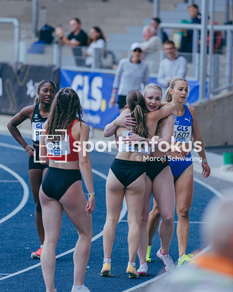 DM U23 U18 Bochum 2026 | Philina Schwartz (Berlin Athletics Capital Club), Startnummer 154, wU23 100-Meter-Lauf Finale, Deutsche Meisterschaften der U18 &amp; U23 2026, Lohrheidestadion Bochum-Wattenscheid, 04.07.2026 Foto: Marcel Schwering / sportimfokus - Realisiert mit Pictrs.com