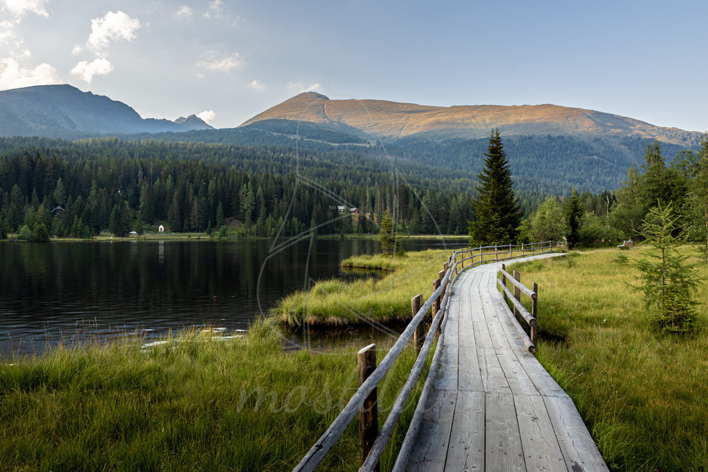 Abendstimmung am Prebersee | Ihre Fotografin im Lungau, ihre Fotografin im Mostviertel, Wandbilder Onlineshop, Imagefotos für Ihr Unternehmen,  - Realisiert mit Pictrs.com