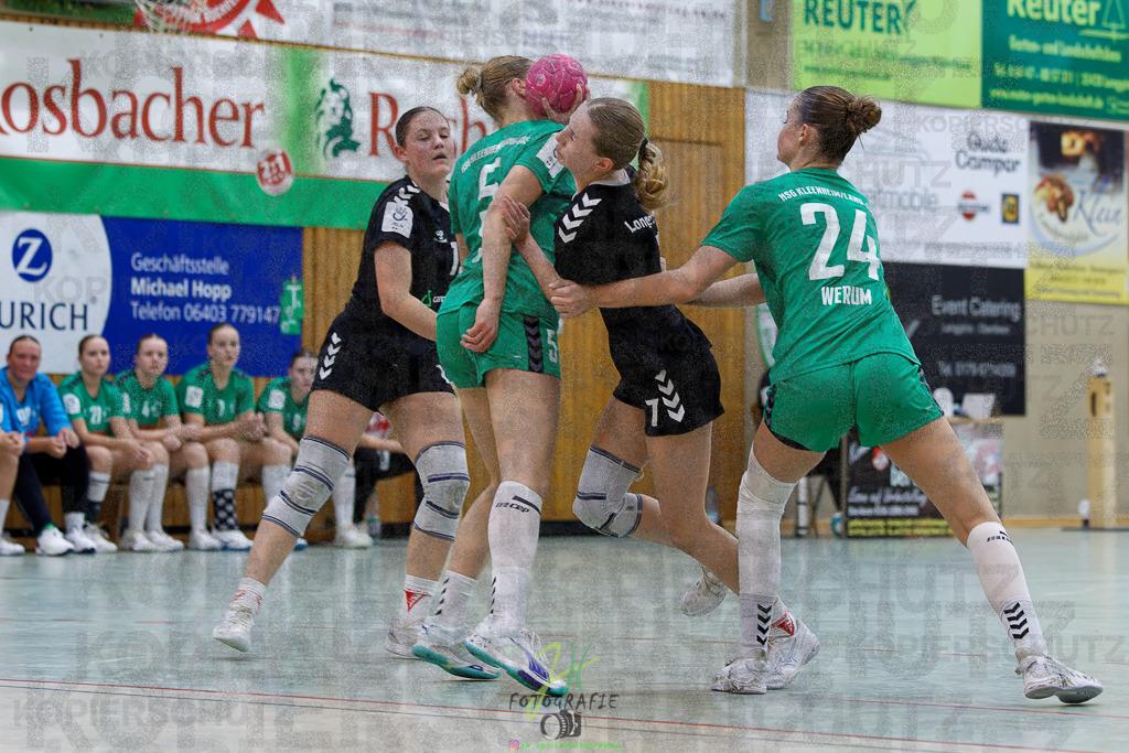 2024-10-19_062 | Jugendbundesliga B-Jugend weiblich; HSG Kleenheim/Langgöns - Longericher SC am 19.10.2024 in Oberkleen (Weidig-Halle) - Realisiert mit Pictrs.com