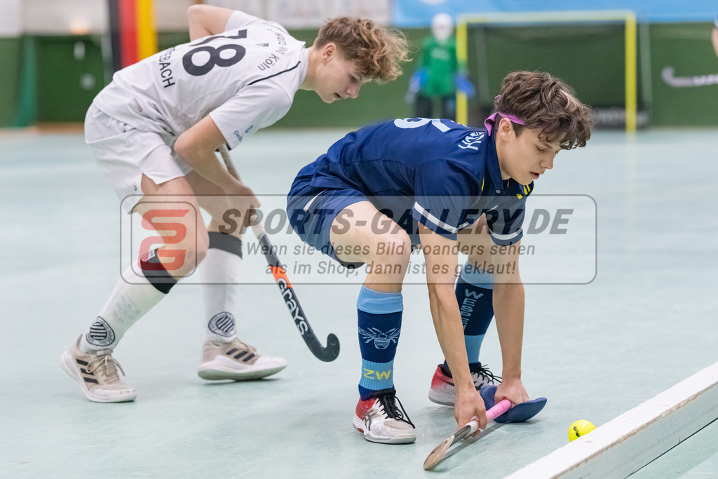 HK_20230304_105383 | Deutsche Meisterschaft MU16 Schwarz-Weiß Köln - Zehlend. Wespen  am 4.3.2023 RWK, Köln ,