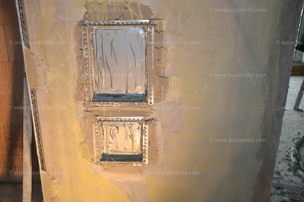 bib-lg18-putzarbeiten-0028 | Nach LV-Leistungsgruppen sortierte Detailfotos über den Bau eines Hauses. Alle Hausbau-Bilder direkt vom Urheber und Autor der Website Haus-Selber-Bauen.com