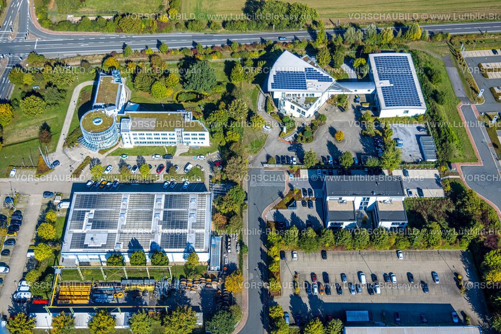 Unna220902945 | Luftbild, Industriepark Unna, Wissenschaftlersiedlung, Uelzen, Unna, Ruhrgebiet, Nordrhein-Westfalen, Deutschland