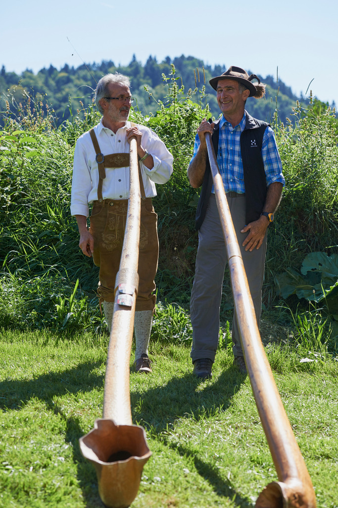 Alptag in Schwarzenberg | Schwarzenberg, Austria - September 08, 2015: Alptag in Schwarzenberg. - Realisiert mit Pictrs.com
