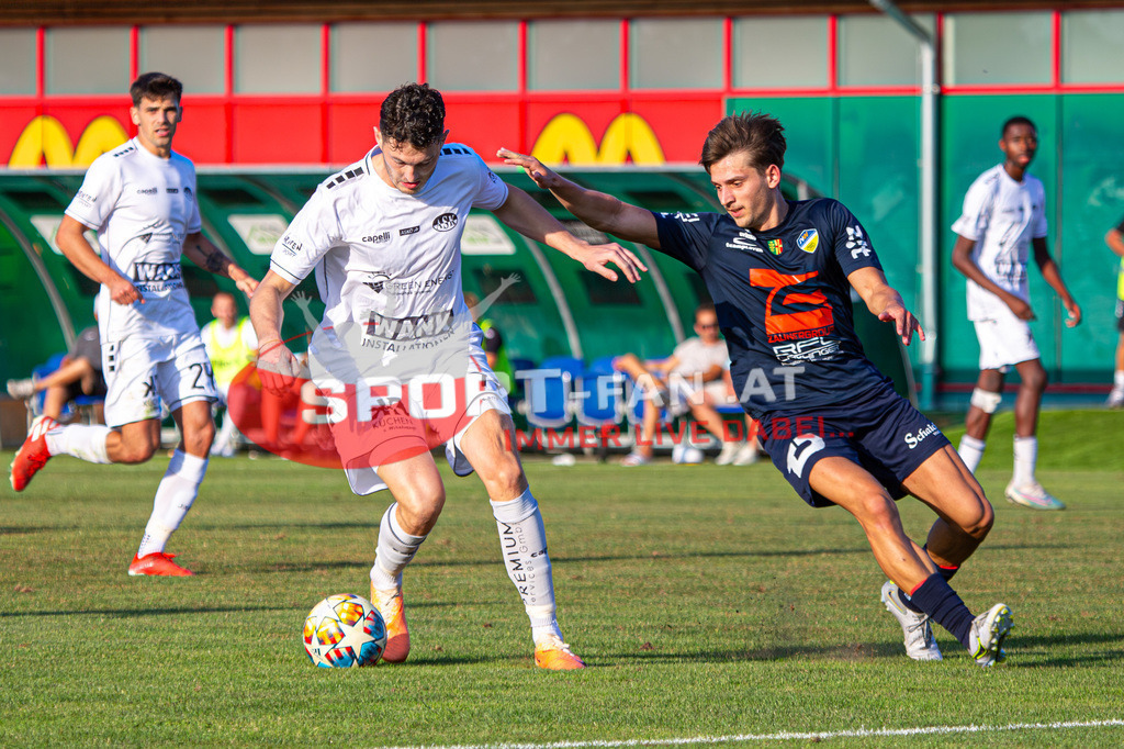 ASK Klagenfurt - SV Wallern, Regionalliga Mitte |  ASK Klagenfurt - SV Wallern am 26.08.2023 in Klagenfurt
(ASK Sportzentrum Fischl), Austria, (Photo by Ernst Krawagner sport-fan.at) - Realisiert mit Pictrs.com