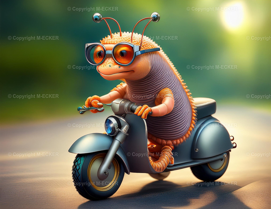 Wurm Vespa 1 | Martin Ecker Fotograf Euratsfeld - Realisiert mit Pictrs.com