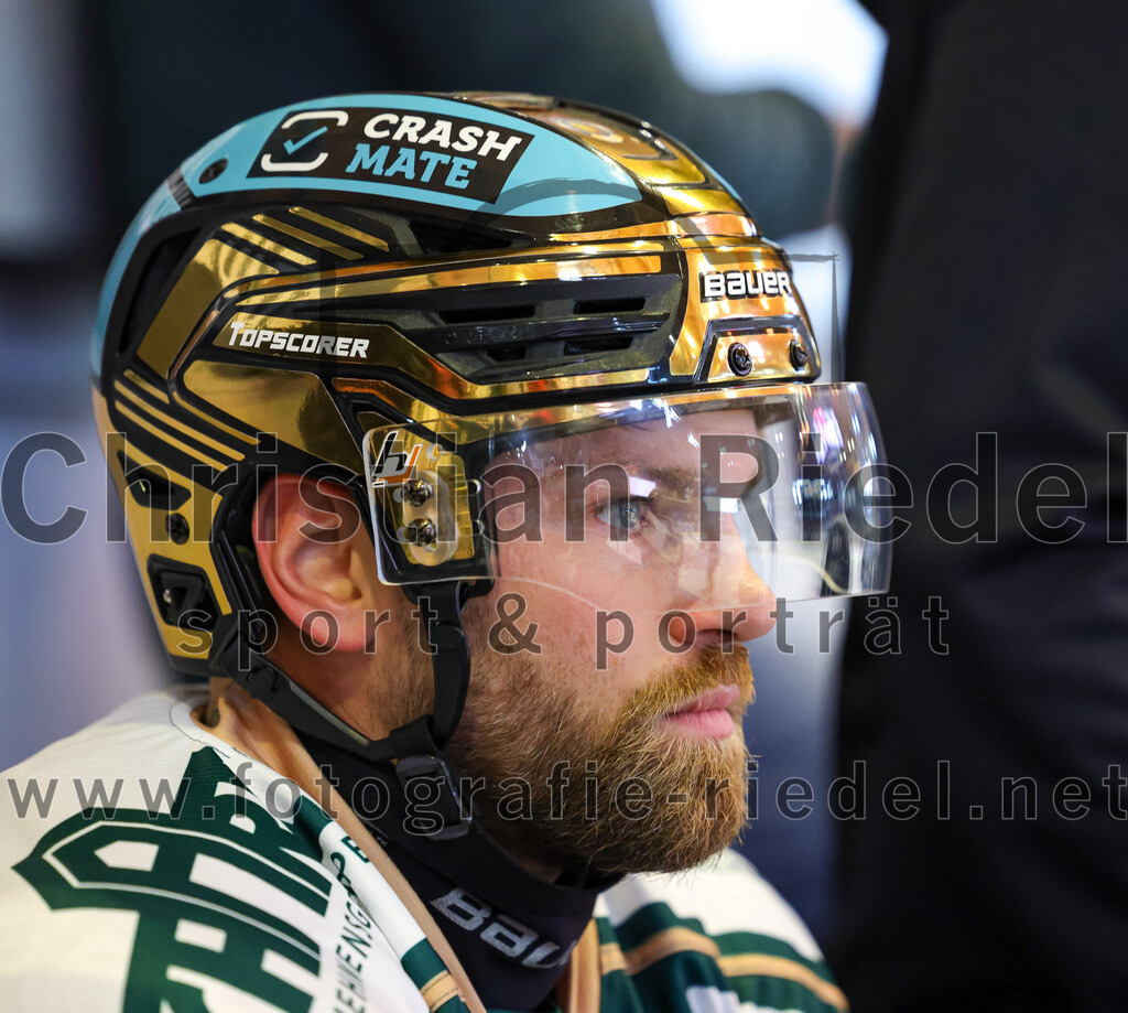 2025-09-21_046_TSV_Erding_gegen_Hoechstadter_Alligators | Erding, Deutschland, 21.09.2025:Eishockey, Oberliga Süd 2025 / 2026, 2. Spieltag, TSV Erding gegen Höchstadter Alligators, Endergebnis: 3:4Markus Eberhardt (Erding Gladiators, #94)Foto: Christian Riedel / fotografie-riedel.net