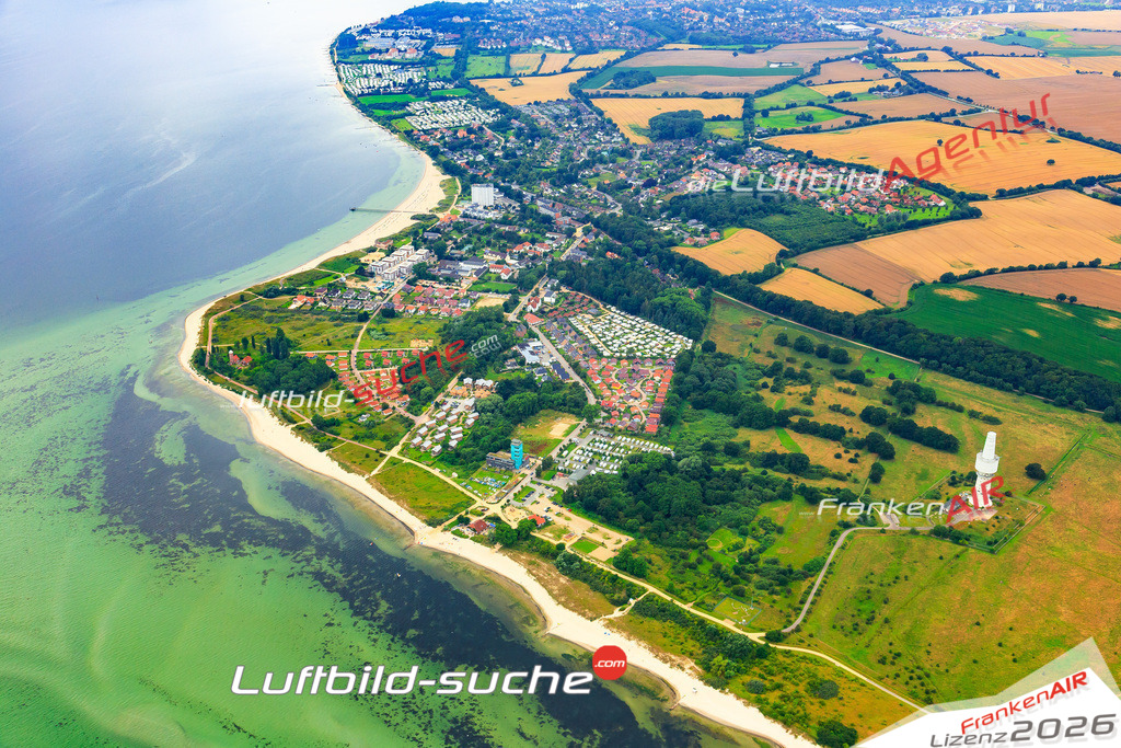 Die Luftaufnahme Pelzerhaken -  wurde vom UL-Flugzeug (keine Drohne) aus fotografiert.Hohe Druck- Auflösung-die Geschenkidee!