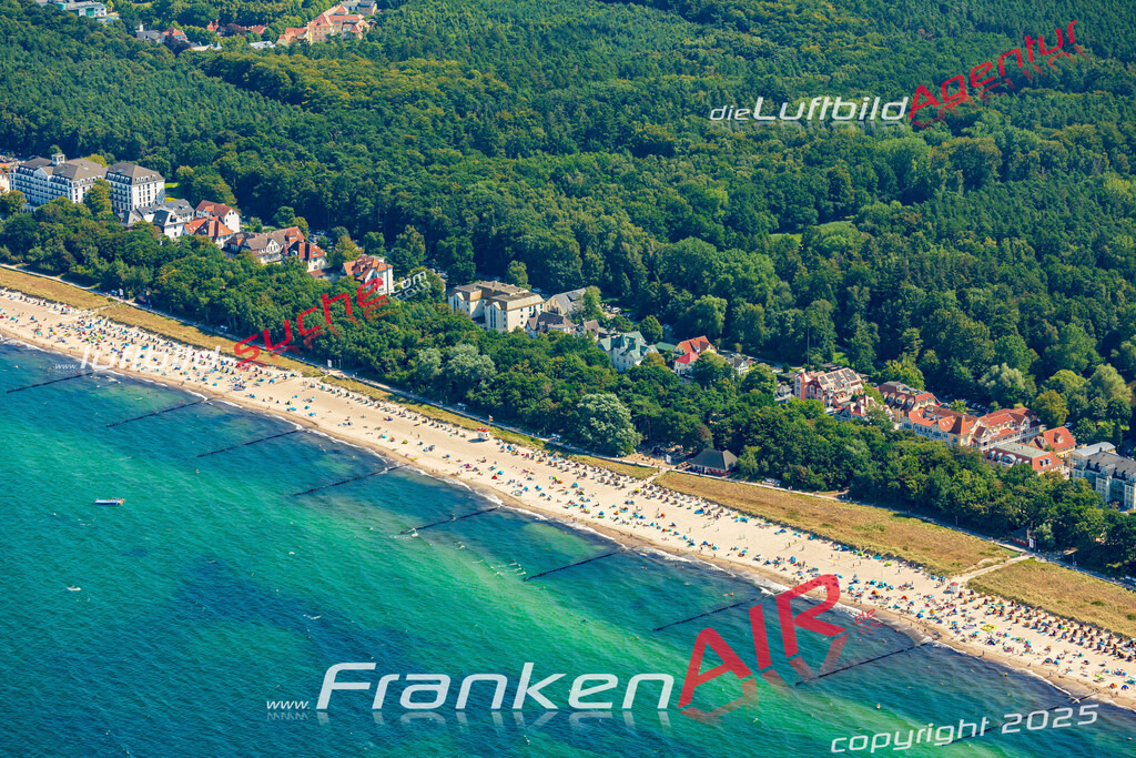 Luftbild Vs Google Maps  Ostsee Ufer Strand  Kühlungsborn -Das Luftbild wurde 2025 vom UL-Flugzeug heraus erstellt ( keine Drohnenluftbilder ) - Hochauflösende Luftaufnahme -Nicht vergleichbar mit Google Maps oder Satelittenbilder- Die Geschenkidee !Mit Lizenz und Bildrechte bestellbar