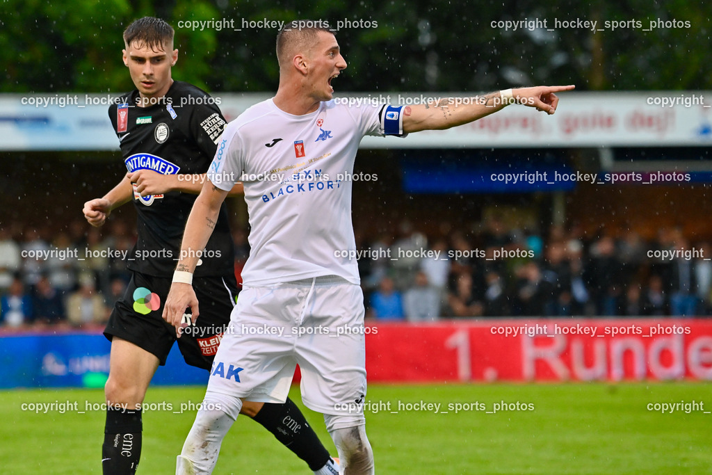 SAK vs. SK Sturm 22.7.2023 | #9 Szymon Wlodarczyk, #24 Zoran Vukovic, 
