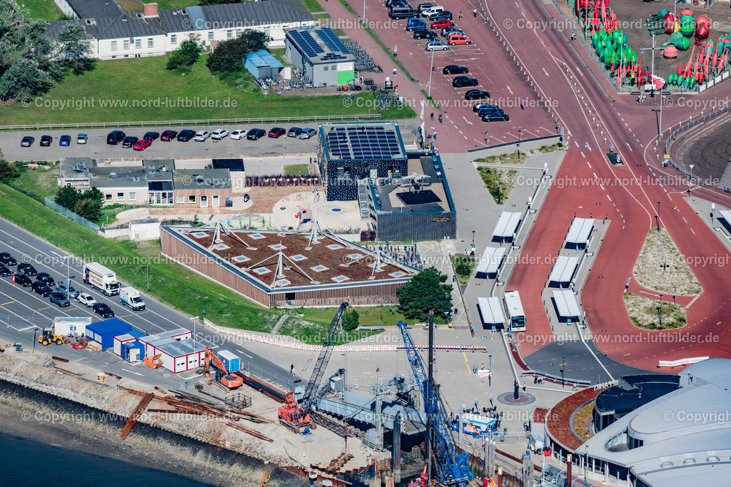 Norderney_Hafen_Watt_Welten_ELS_5930050923 | NORDERNEY 05.09.2023 UNESCO-Weltnaturerbe Wattenmeer-Besucherzentrum " Wattwelten " auf Norderney im Bundesland Niedersachsen, Deutschland. Weiterführende Informationen bei: Watt Welten UNESCO-Weltnaturerbe Wattenmeer Besucherzentrum Norderney. // UNESCO World Heritage Wadden Sea visitor center "Wattwelten" on Norderney in the state of Lower Saxony, Germany. Further information at: Watt Welten UNESCO-Weltnaturerbe Wattenmeer Besucherzentrum Norderney. Foto: Martin Elsen
