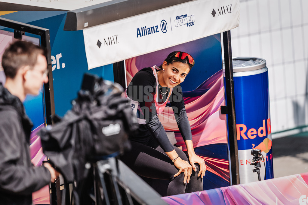Beachvolleyball | Frauen | Allianz German Beach Tour 2025 | Tourstop Hamburg | 30.05.2025 | Shana Zobrist