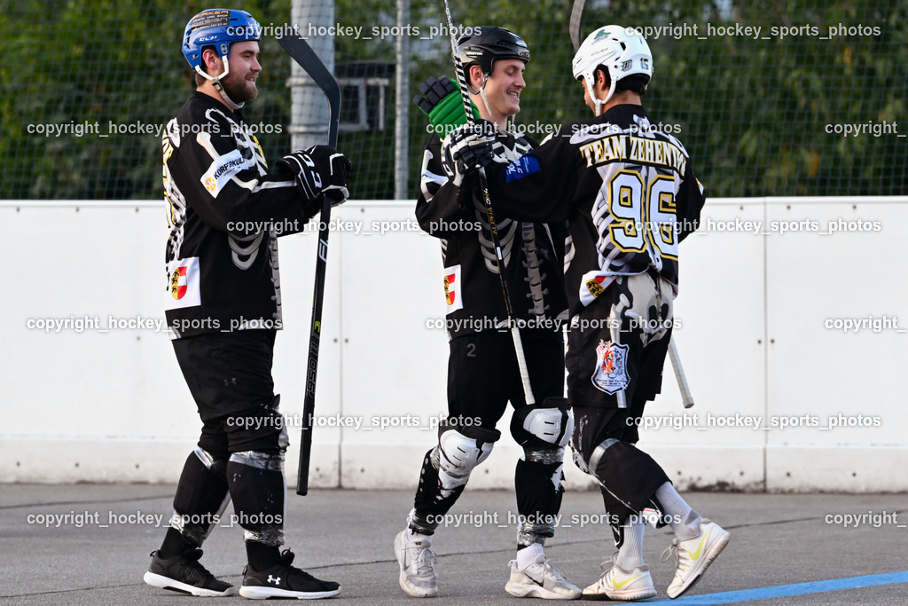 Team Zehenthof vs. HSC Eagles 14.7.2023 | Jubel Team Zehenthof, #95 Gelfanov Ruslan, #17 Ambrosch Fabian, #96 Granza Iacopo