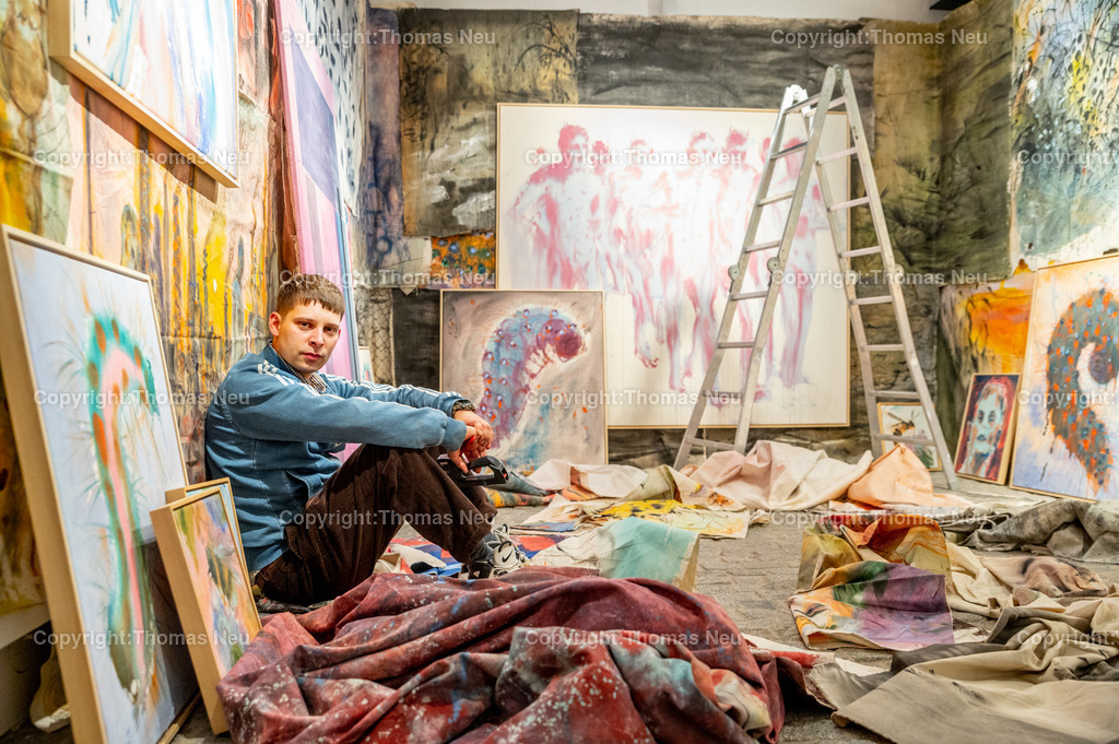 DSC_5054 | Bensheim, Museum der Stadt, Ausstellung „The last Party of Diversity“ im Museum Bensheim zeigt Werke des Künstlers Andrej Dúbravský, Bild: Thomas Neu