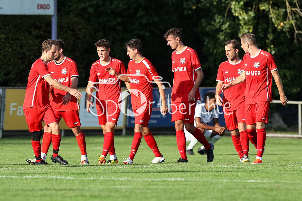 VfR Neuburg - TSV Hollenbach | Jubel nach 0-1