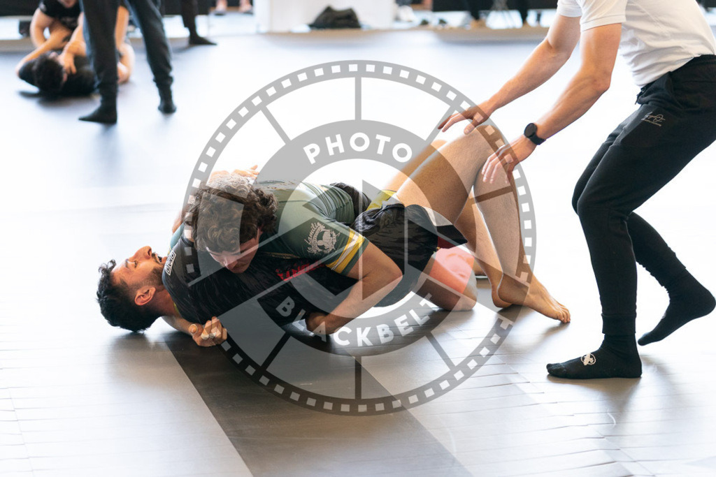20250329PBB0449 | Fighters compete during the International Luta Livre (ILLCS) Germany IX Spring 2025 Competition spring on March 29, 2025 in Hannover, Germany.© Chiara Dazi