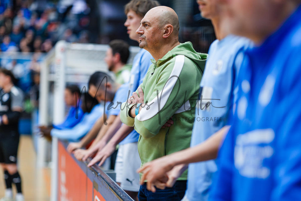 47. Stadtmeisterschaften im Hallenfußball 2025, Zwischenrunde, Zwischenrunde | Stadtmeisterschaften im Hallenfußball 2025, Zwischenrunde, Sporthalle Berg Fidel in Münster. Foto: sportfotografie.ms | Markus Paletta - Realisiert mit Pictrs.com