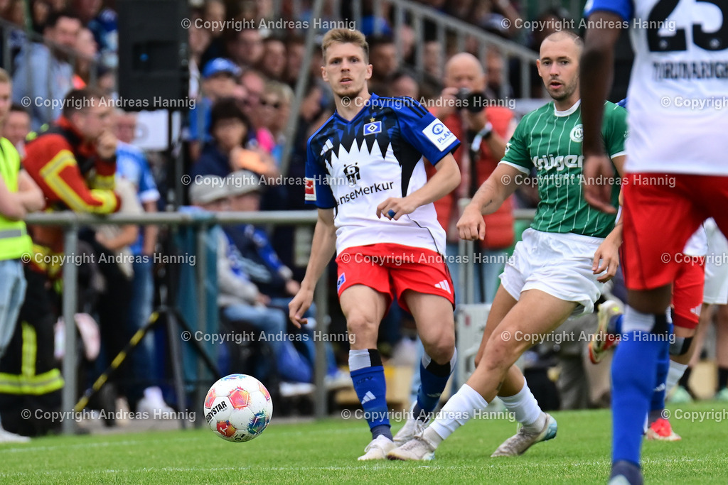 Fußball I Herren I Testspiel  I TSV Elstorf - Hamburger SV I 5.7.2025 | a-hannig - Realisiert mit Pictrs.com