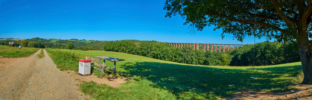 Die Göltzschtalbrücke von Westen aus gesehen 04 | Fotos als Raumschmuck - Realisiert mit Pictrs.com