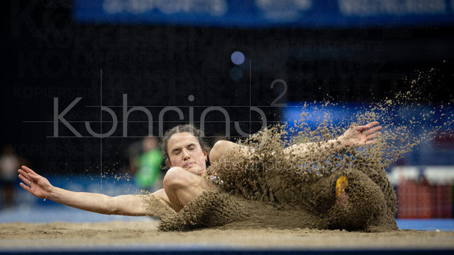 ISTAF Indoor; Duesseldorf, 24.01.2026 | DUESSELDORF, GERMANY - JANUARY 24:  Long jumper Pauline Hondema (NED) during the ISTAF Indoor Dusseldorf at PSD Bank Dome on January 24, 2026 in Duesseldorf, Germany. 