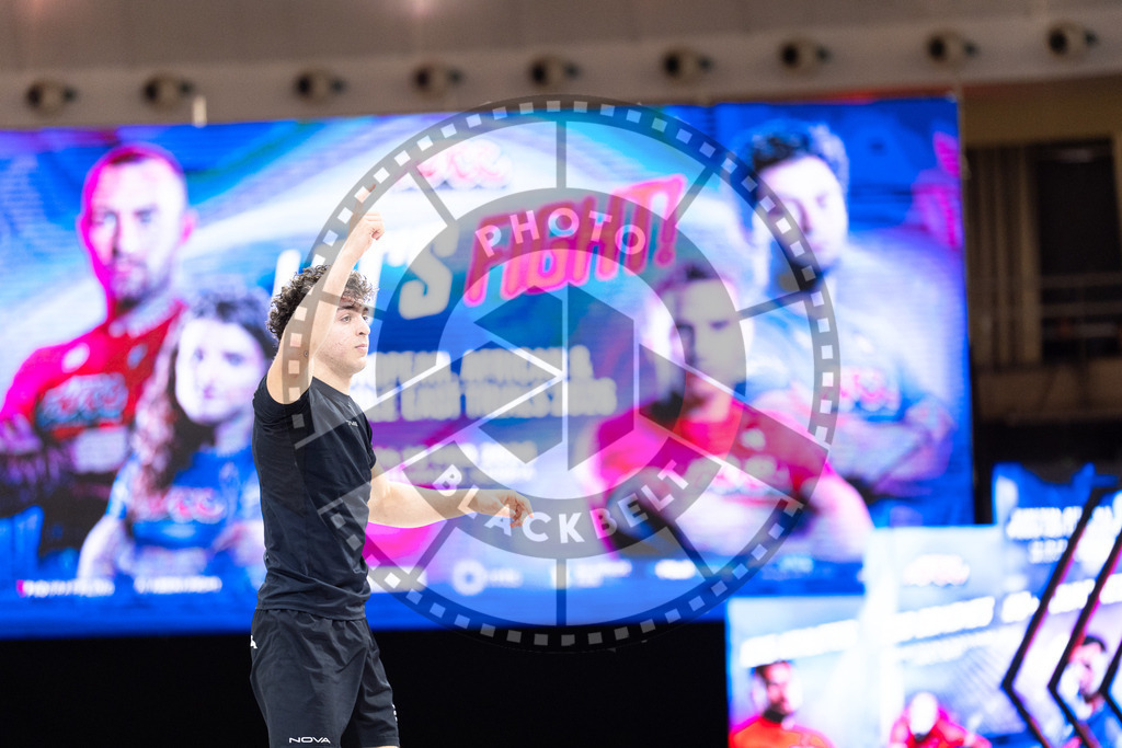 20260215PBB0666 | Fighters compete during the ADCC European Trials competition day 2 in Belgrade, Serbia, on February 15, 2026.