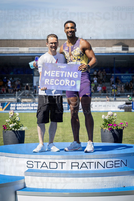 Multisport Event; Ratingen, 28.06.2026 | RATINGEN, GERMANY - JUNE 28, 2026 : Leo Neugebauer (GER / Germany) competing during the Multisport Event at Stadion Ratingen on June 28, 2026 in Ratingen, Germany.