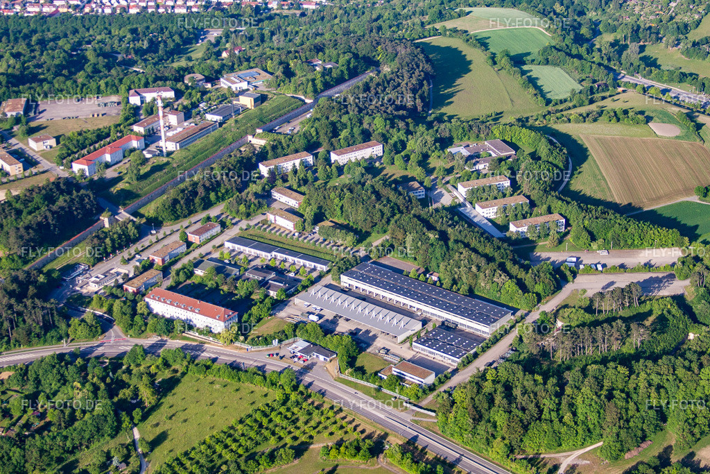 Best + Schneider https://handel.suzuki.de/best-schneider | Luftbild: Best + Schneider https://handel.suzuki.de/best-schneider im Ortsteil Eselsberg in Ulm im Bundesland Baden-Württemberg in Deutschland. Foto: IMG_67247.jpg vom 08.06.2014 durch Werner Riehm/FLY-FOTO.de - Realisiert mit Pictrs.com