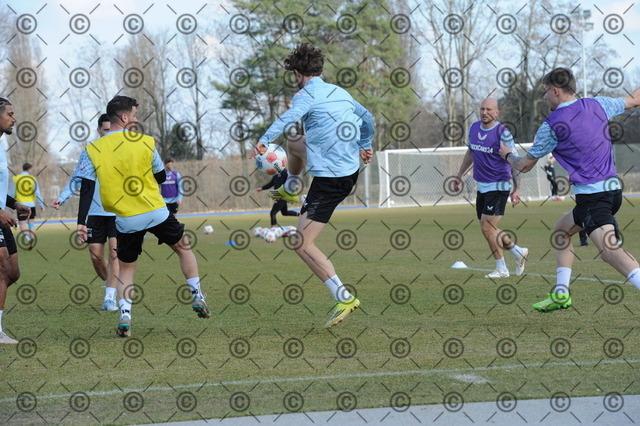RGE_8831 | Hertha BSC, 2.Bundesliga, Herren, Training auf dem Hanns-Braun-Platz, Saison 2025/26, Bildmitte Linus Gechter ( Hertha BSC ),  11.03. 2026, Fotograf: Ralf Gebhardt - Realisiert mit Pictrs.com