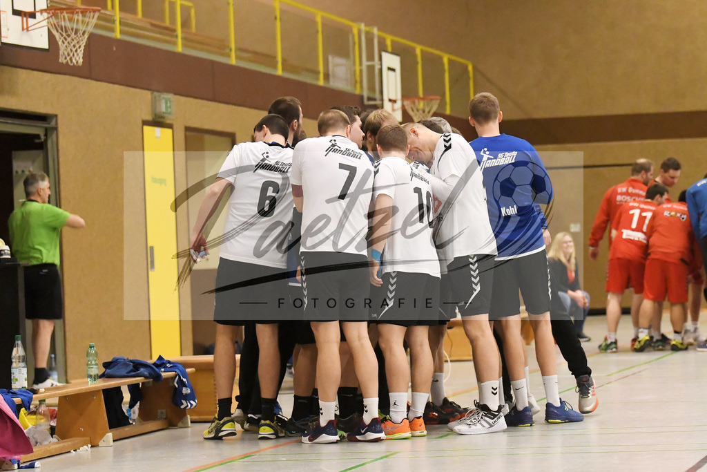 20200125_TEURWD_0002 | Handball, Herren:   beim Spiel der Landesklasse Süd zwischen SG Teuto Handball vs. RW Damme am 25.01.2020 in der Sporthalle-Gellenbeck in Hagen a.T.W., Deutschland.(Foto von Nico Paetzel) - Realisiert mit Pictrs.com