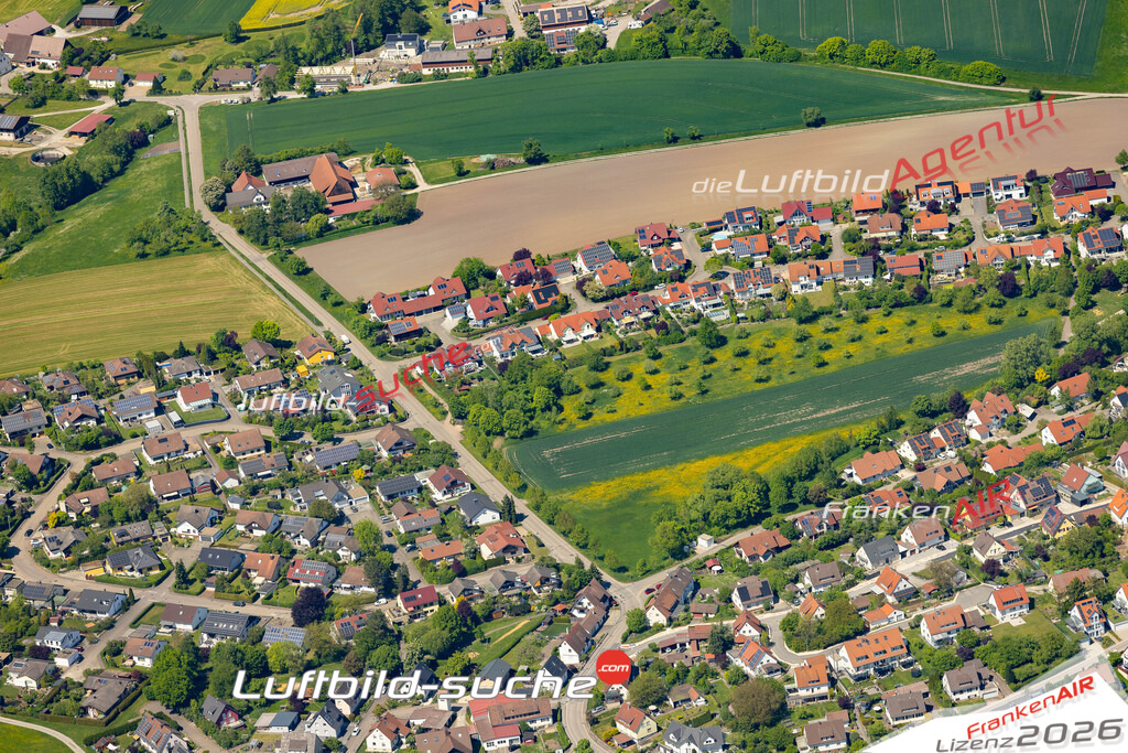 Kiesberg Michelfeld Bild- Das Luftbild wurde 2025 vom UL-Flugzeug heraus erstellt ( keine Drohne ) - Hochauflösende Luftaufnahme -Nicht vergleichbar mit Google Maps oder Satelittenbilder- Die Geschenkidee !Mit Lizenz und Bildrechte bestellbar