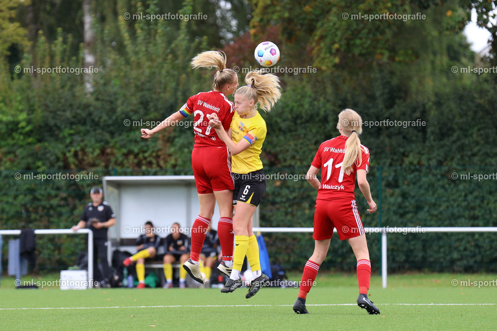Fußball I Frauen I Saison 2025/2026 I Oberliga Schleswig-Holstein I 2. Spieltag I SV Wahlstedt - SV Frisia 03 Risum-Lindholm | ml-sportfotografie - Realisiert mit Pictrs.com