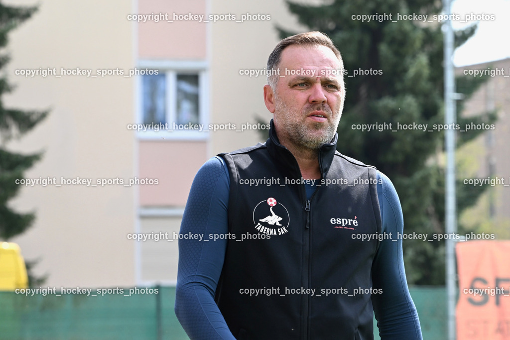 Donau Klagenfurt vs. SAK | Headcoach SAK Goran Jolic, SV Donau Klagenfurt vs. SAK, SV Donau Klagenfurt vs. SAK am 11.04.2026 in Klagenfurt (Sportplat Donau ), Austria, (Photo by Bernd Stefan)