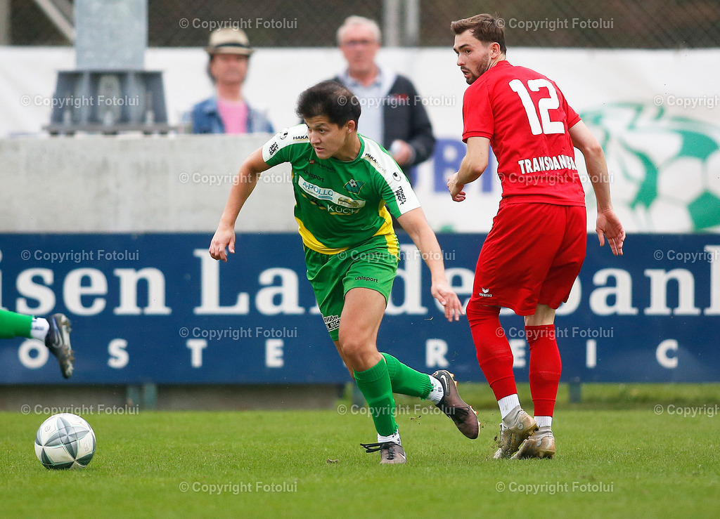 A_LUI_071023_49 | SPORT,FUSSBALL,LL.OST. ASKOE OEDT 1B-SV HAKA TRAUN 07.10.2023 IM BILD:FLORIAN AIGNER  (OEDT UND ALPAY AKGÜL (TRAUN) FOTO:FOTOLUI