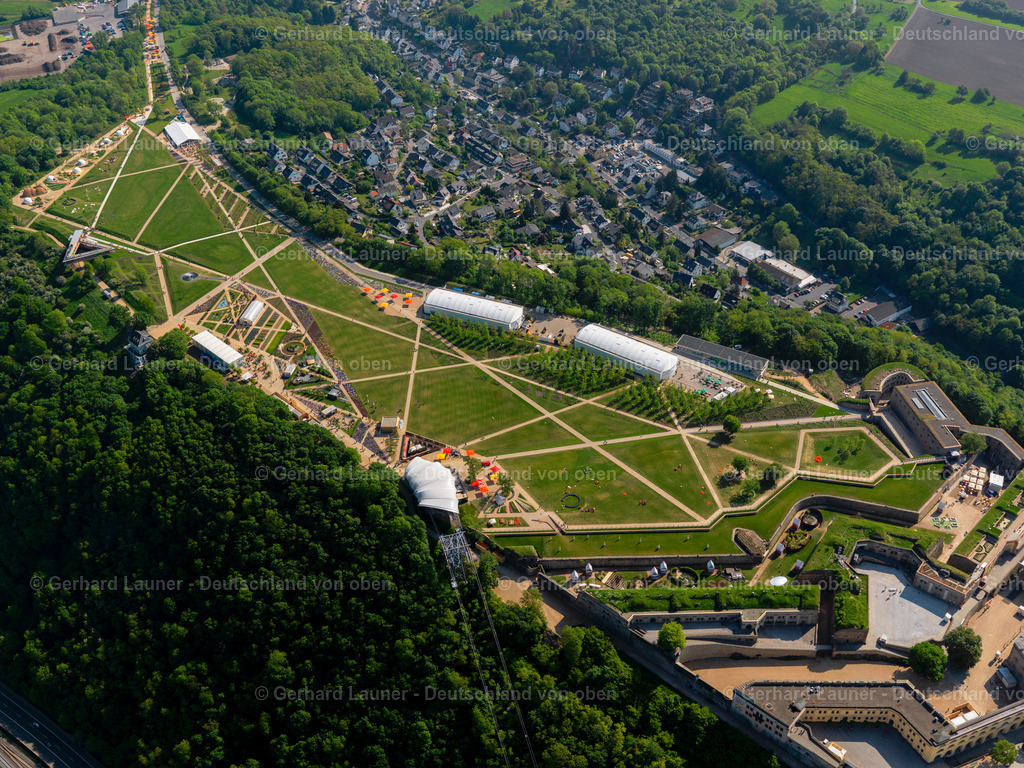 3197052 | Ausstellungsbereich auf dem Gelände der BUGA 2011 des Festungparks Ehrenbreitenstein Koblenz
