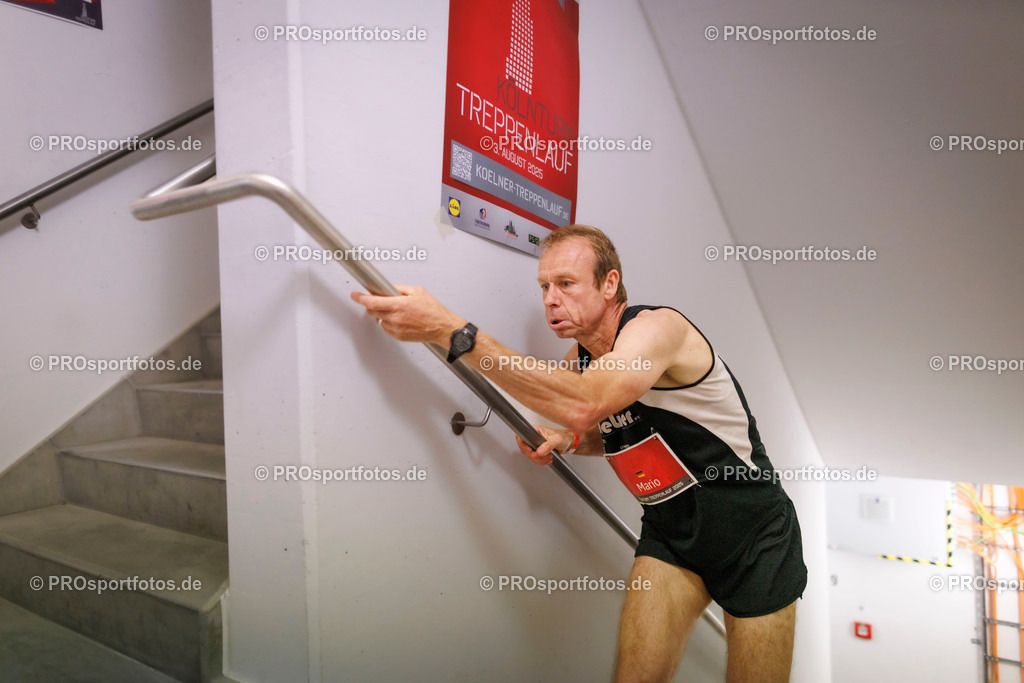KölnTurm Treppenlauf; Köln, 03.08.2025 | Impressionen vom KölnTurm Treppenlauf am 03.08.2025 in Köln (Nordrhein-Westfalen). 