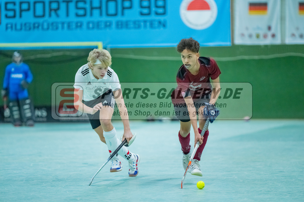 HK_20240225_108504 | Spiel um Platz 7 Deutsche Meisterschaft MU14 am 25.2.2024 Halle RW Köln, Köln ,