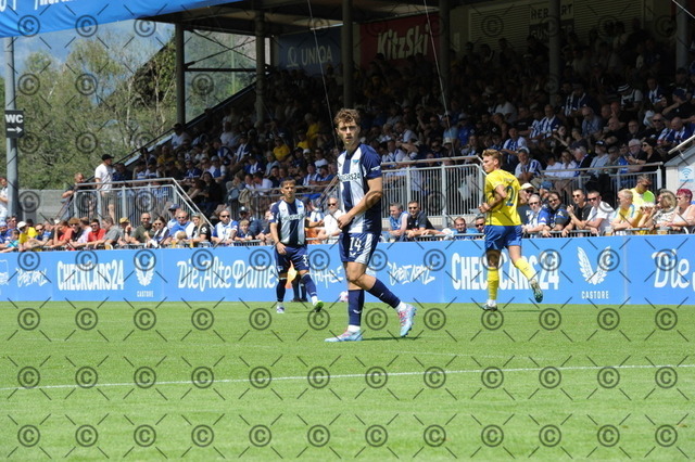 DSC_6929 | Hertha BSC,2.Bundesliga, Fußball, Saison 2025/26, Trainingslager 2025,  Maurice Krattenmacher ( Hertha BSC ), Freundschaftsspiel gegen Kopenhagen, 13.07.2025, Kitzbühel, Österreich  Foto: Ralf Gebhardt - Realisiert mit Pictrs.com
