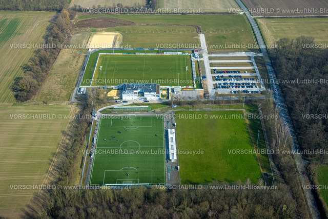 Hamm240306794 | Luftbild, Fußballplatz Westfalia Sportpark des Sportverein Westfalia Rhynern e.V., Stadtbezirk Rhynern, Hamm, Ruhrgebiet, Nordrhein-Westfalen, Deutschland