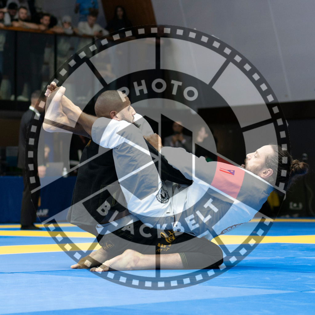 20240119PBB2879 | Fighters compete during the IBJJF European Championship in Paris, France, on January 19, 2024.