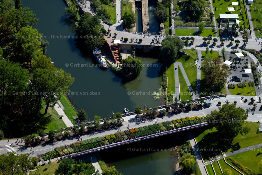 3902555 | Brücke im Bundesgartenschaugelände  Heilbronn 2019 im Bundesland Baden-Württemberg