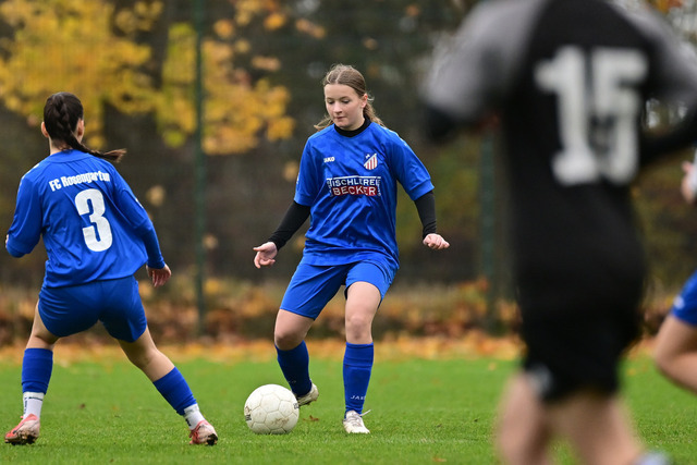 Fußball I Juniorinnen I Saison 2025-2026 I Niedersachsenpokal I Viertelfinale I JFV A-O-B-H-H - FC Rosengarten I 32632 | Der Sportfotograf. - Realisiert mit Pictrs.com