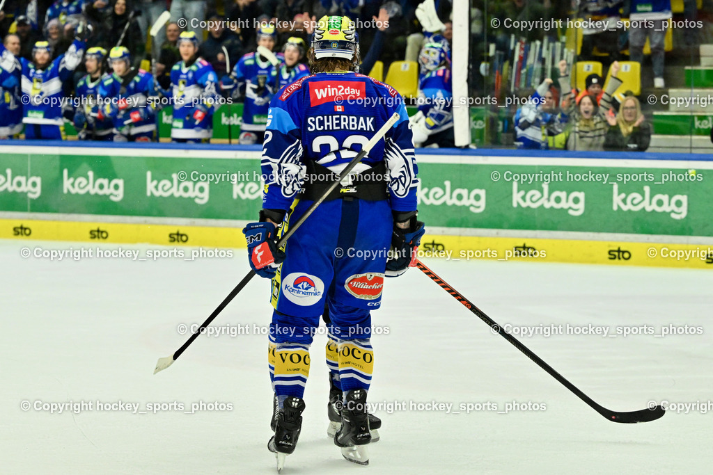 EC IDM Wärmepumpen VSV vs. STEINBACH BLACK WINGS LINZ  | #22 SCHERBAK Nikita EC VSV, EC IDM Wärmepumpen VSV vs. STEINBACH BLACK WINGS LINZ , EC IDM Wärmepumpen VSV vs. STEINBACH BLACK WINGS LINZ  am 28.01.2025 in Villach (Stadthalle Villach), Austria, (Photo by Bernd Stefan)