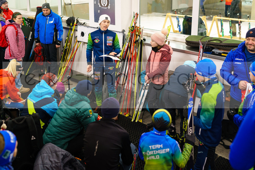 Thür. Meisterschaften Biathlon 03./04.02.2024 | Thüringer Meisterschaften Biathlon 3./4. Februar 2024 in der Skihalle Oberhof