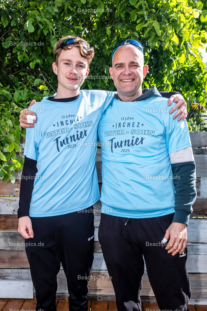 2025-200076004-Vater-Sohn-Turnier-Familienfotos | Pinar Atalay, Bundeskanzler Friedrich Merz 29.05.2025; Berlin Foto: Gerold Rebsch - www.beachpics.de
