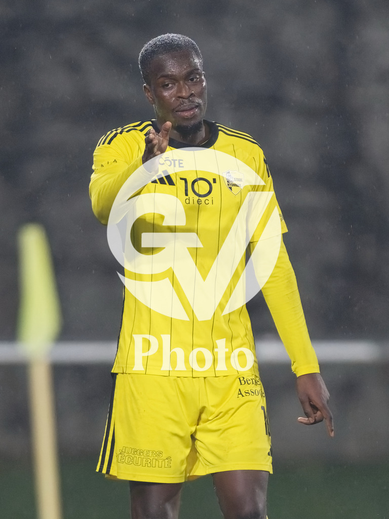 dieci Challenge League - FC Stade Nyonnais v Neuchatel Xamax FCS |  during the dieci Challenge League match between FC Stade Nyonnais and Neuchatel Xamax FCS at Centre sportif de Colovray in Nyon, Switzerland