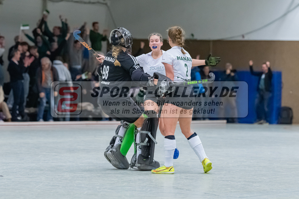 HK_20230226_105015 | Deutsche Meisterschaft WU16 Spiel 2. Halbfinale Mannheimer HC - 1. Hanauer THC am 26.2.2023 DSC 99, Düsseldorf ,