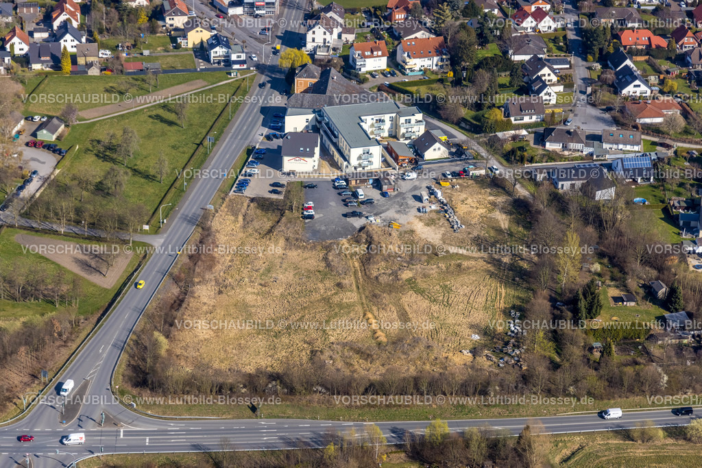 Werl220301146 | Luftbild, Baugebiet an der Wickeder Straße Ecke Landesstraße L969, Werl, Soester Börde, Nordrhein-Westfalen, Deutschland