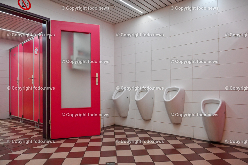 Öffentliche WC Anlagen Stadt Linz_ 14.04.2023-27 | 14.04.2023, Linz, AUT, Oeffentliche WC Anlagen Stadt Linz, im Bild Suedbahnhofmarkt