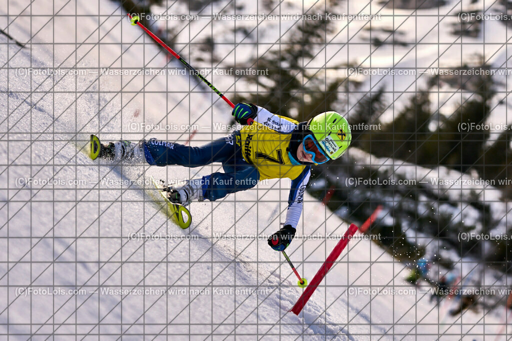 ALP8410_NOe-Kinder-LM_SL-II_Hochkar_Bayer Matthias | (C)FotoLois.com, Alois Spandl. NÖ Kinder-Landesmeisterschaft, SLALOM im Draxlerloch am Hochkar, zweiter Lauf, So 18. Februar 2024.